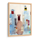 Las Botellas De Vino Iv - Samuel Dixon | Cuadro decorativo de Canvas Lab