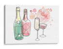 Champagne Desea Que Yo - Jennifer Paxton Parker | Cuadro decorativo de Canvas Lab