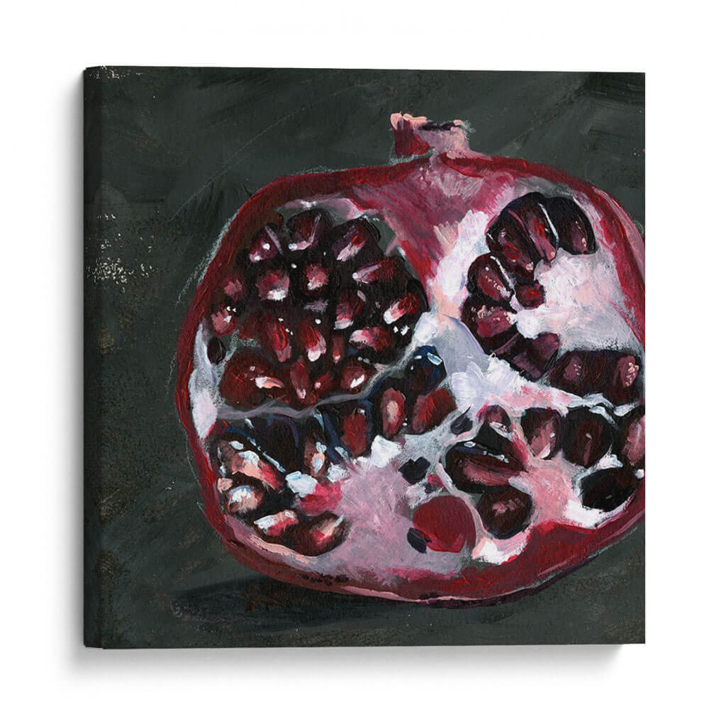 Estudio De Granada Sobre Negro I - Jennifer Paxton Parker | Cuadro decorativo de Canvas Lab
