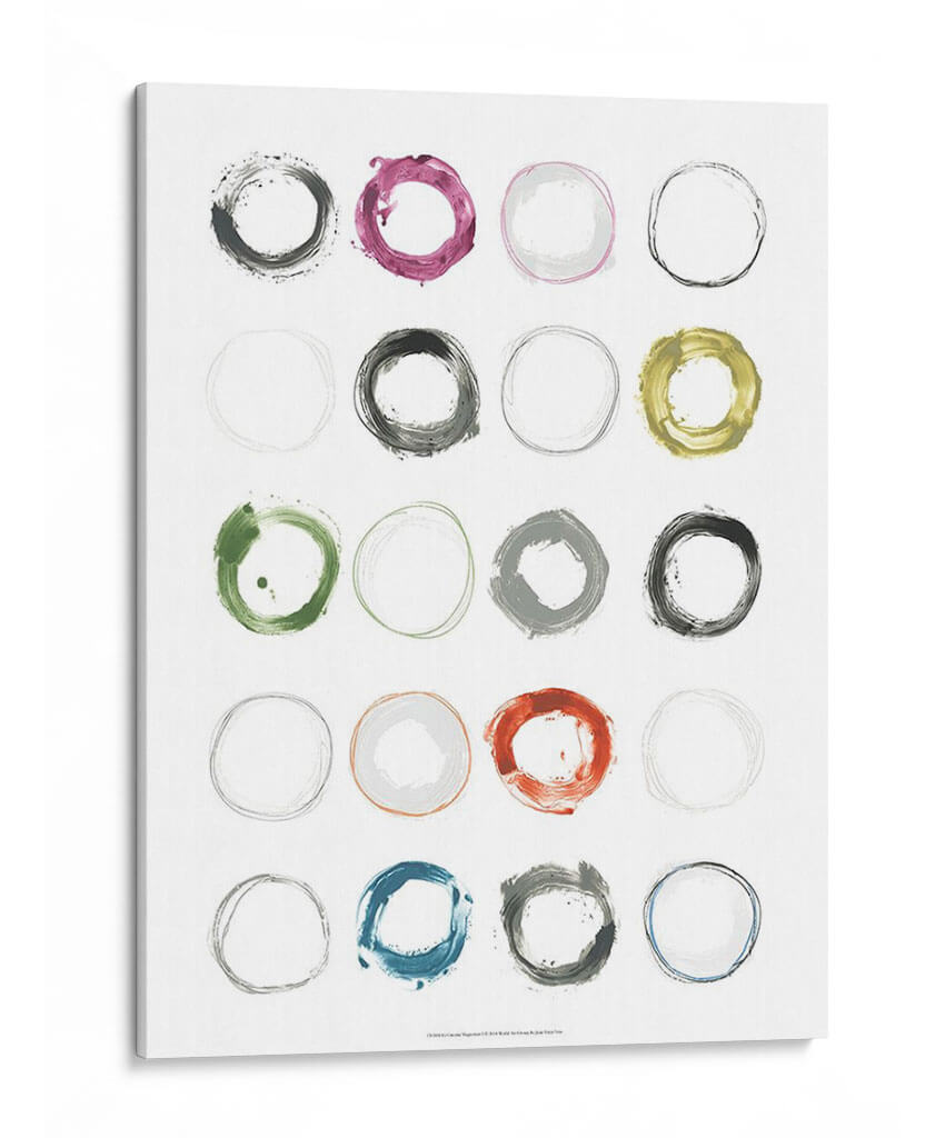 Magnetismo Circular I - June Erica Vess | Cuadro decorativo de Canvas Lab