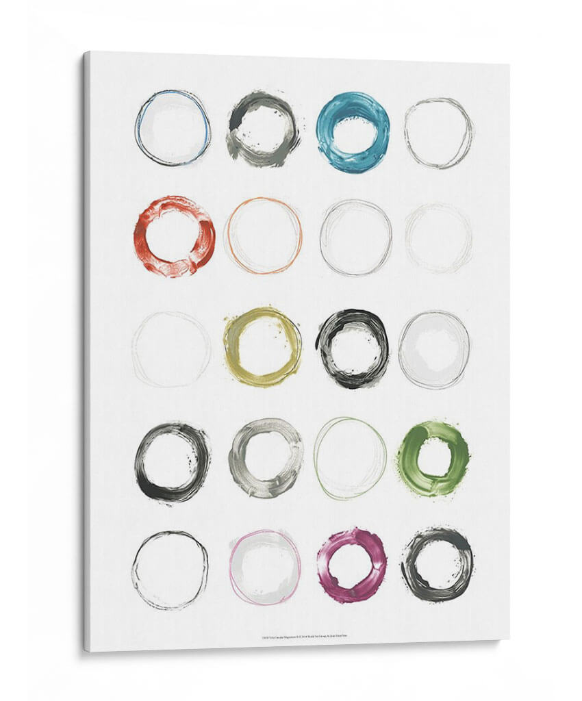 Magnetismo Circular Ii - June Erica Vess | Cuadro decorativo de Canvas Lab