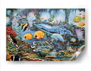 Mural de acuario | Cuadro decorativo de Canvas Lab