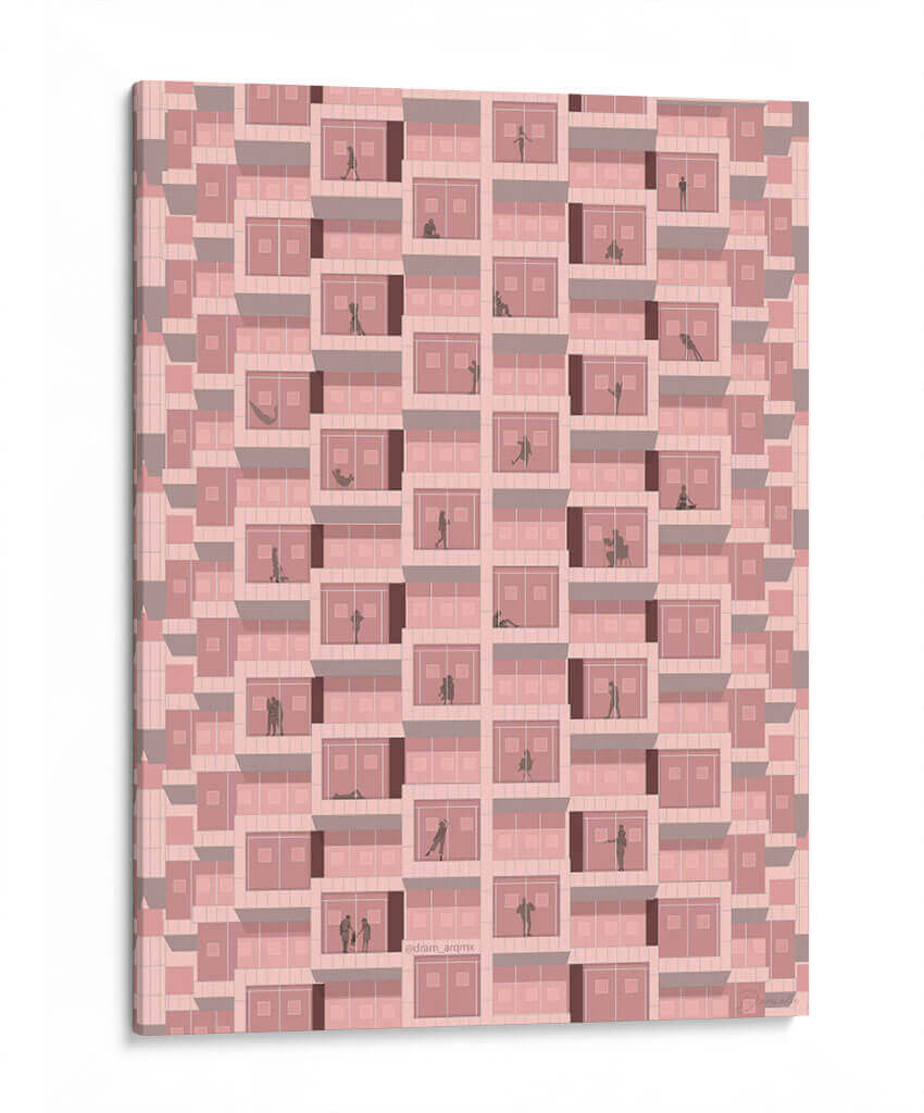 Canary Wharf - DRAM | Cuadro decorativo de Canvas Lab