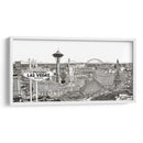 Horizonte De Vegas En Bandw - Melissa Wang | Cuadro decorativo de Canvas Lab