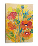 Collage De Amapola I - Elizabeth St. Hilaire | Cuadro decorativo de Canvas Lab