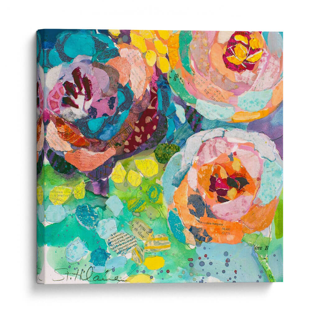 Floraciones Audaces I - Elizabeth St. Hilaire | Cuadro decorativo de Canvas Lab