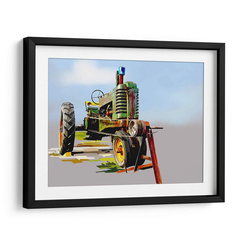 Tractor Vintage V - Emily Kalina | Cuadro decorativo de Canvas Lab