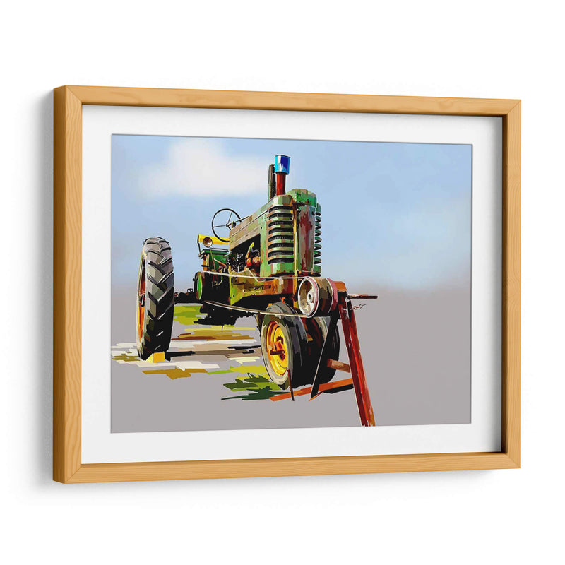 Tractor Vintage V - Emily Kalina | Cuadro decorativo de Canvas Lab