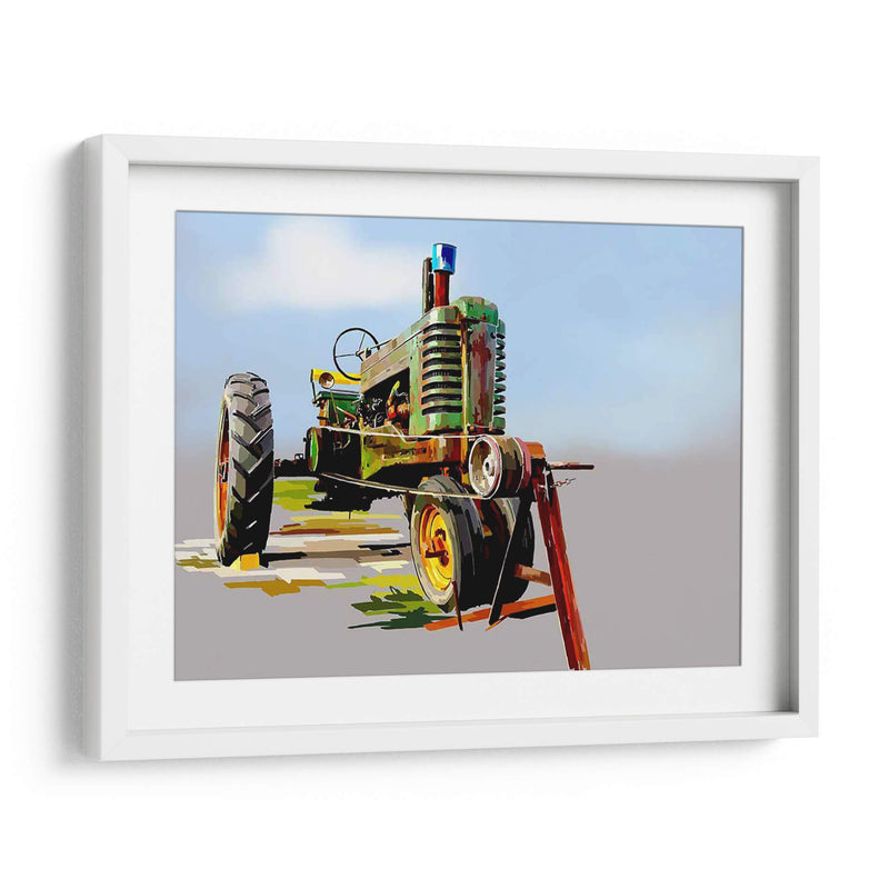 Tractor Vintage V - Emily Kalina | Cuadro decorativo de Canvas Lab