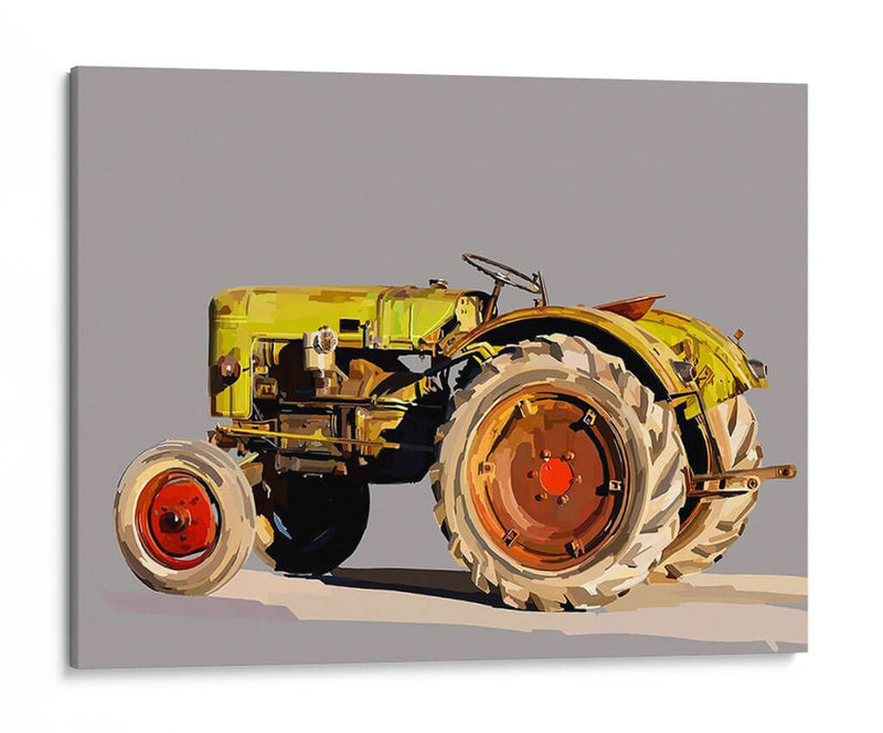 Tractor Vintage Vi - Emily Kalina | Cuadro decorativo de Canvas Lab