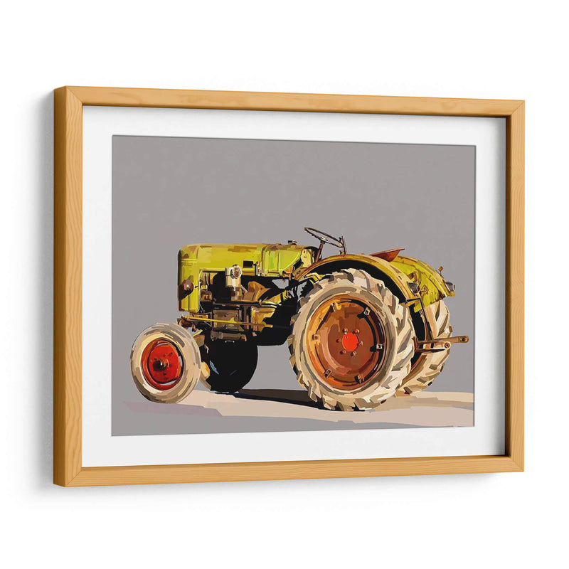 Tractor Vintage Vi - Emily Kalina | Cuadro decorativo de Canvas Lab