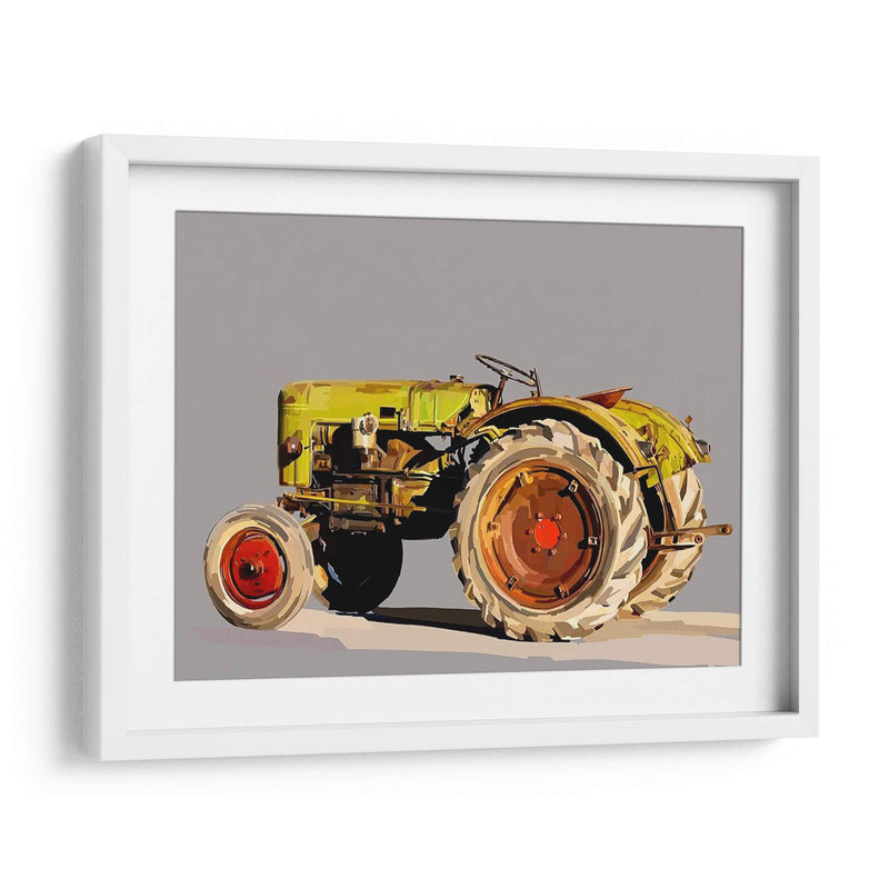 Tractor Vintage Vi - Emily Kalina | Cuadro decorativo de Canvas Lab