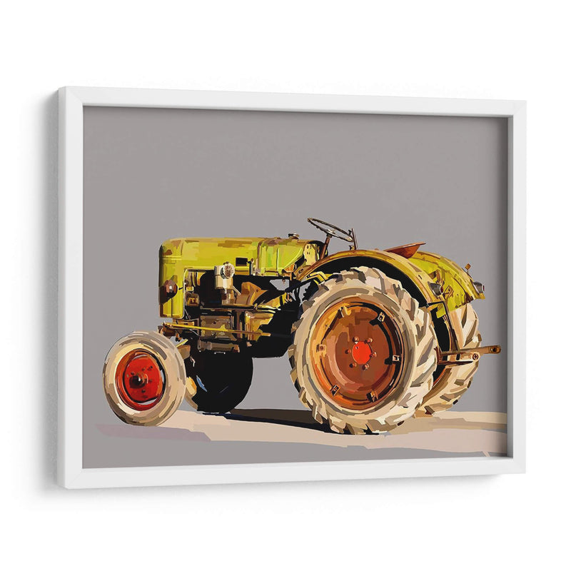 Tractor Vintage Vi - Emily Kalina | Cuadro decorativo de Canvas Lab