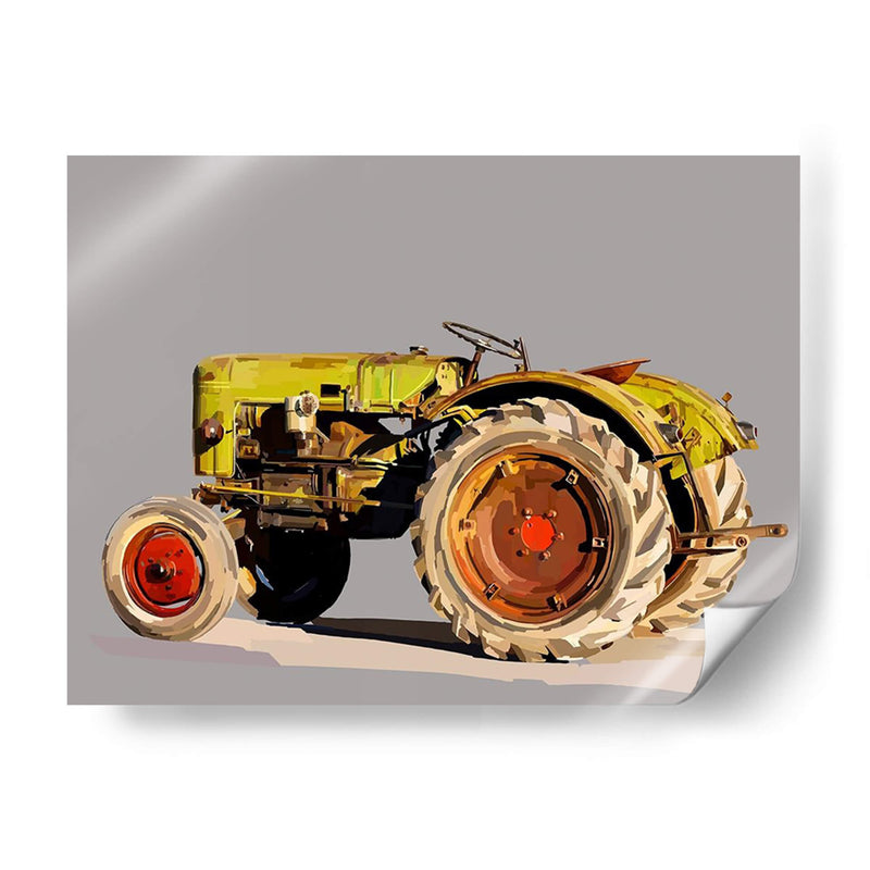 Tractor Vintage Vi - Emily Kalina | Cuadro decorativo de Canvas Lab