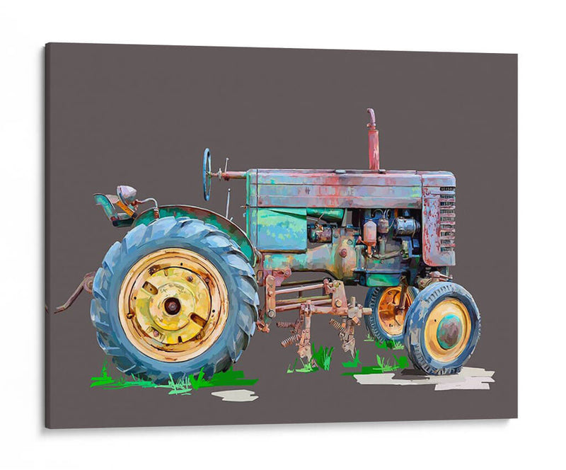 Tractor Vintage Viii - Emily Kalina | Cuadro decorativo de Canvas Lab