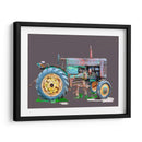 Tractor Vintage Viii - Emily Kalina | Cuadro decorativo de Canvas Lab