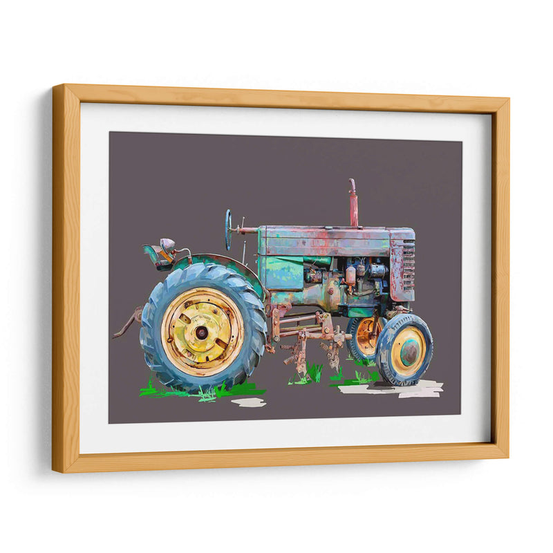 Tractor Vintage Viii - Emily Kalina | Cuadro decorativo de Canvas Lab