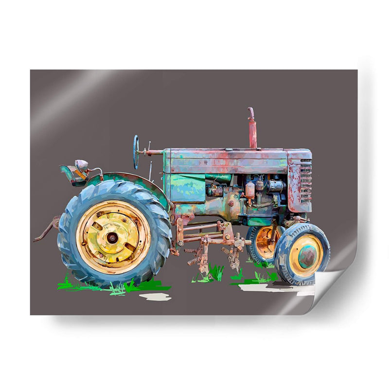 Tractor Vintage Viii - Emily Kalina | Cuadro decorativo de Canvas Lab