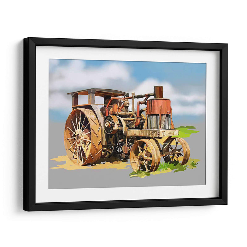 Tractor Vintage Xii - Emily Kalina | Cuadro decorativo de Canvas Lab