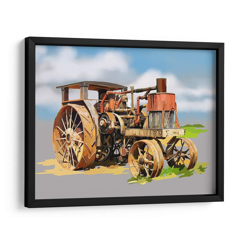 Tractor Vintage Xii - Emily Kalina | Cuadro decorativo de Canvas Lab