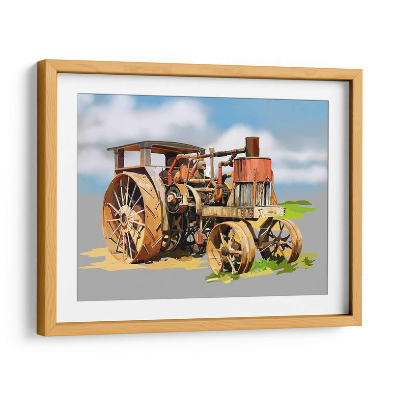 Tractor Vintage Xii - Emily Kalina | Cuadro decorativo de Canvas Lab