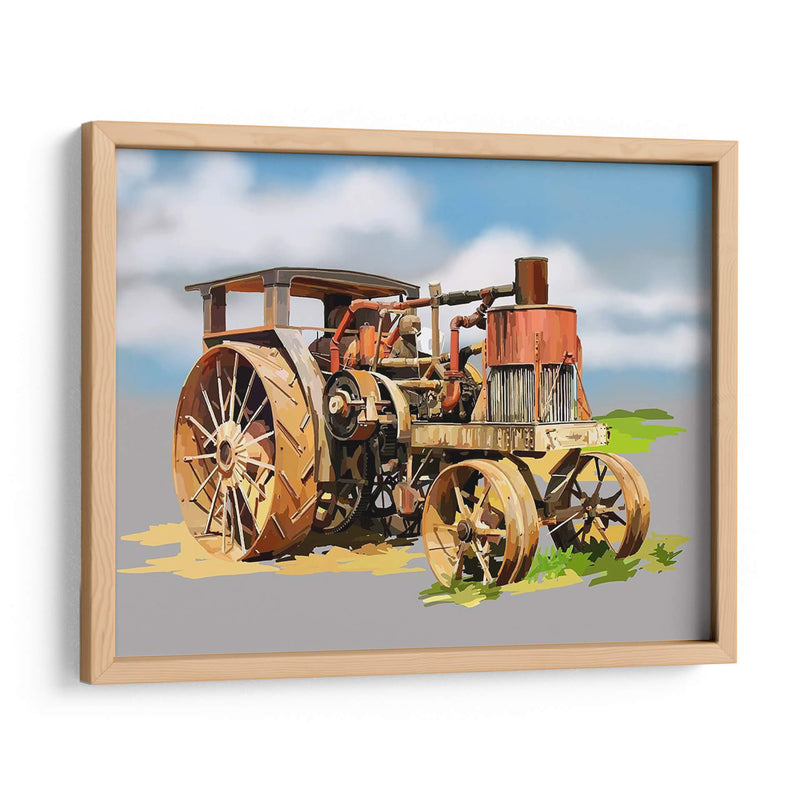 Tractor Vintage Xii - Emily Kalina | Cuadro decorativo de Canvas Lab