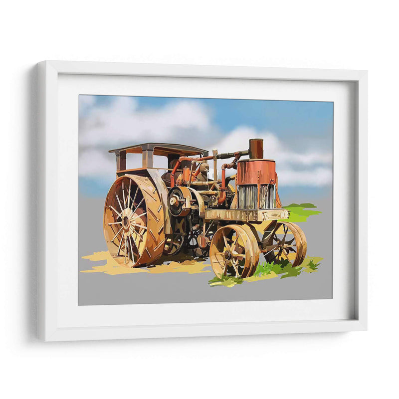 Tractor Vintage Xii - Emily Kalina | Cuadro decorativo de Canvas Lab