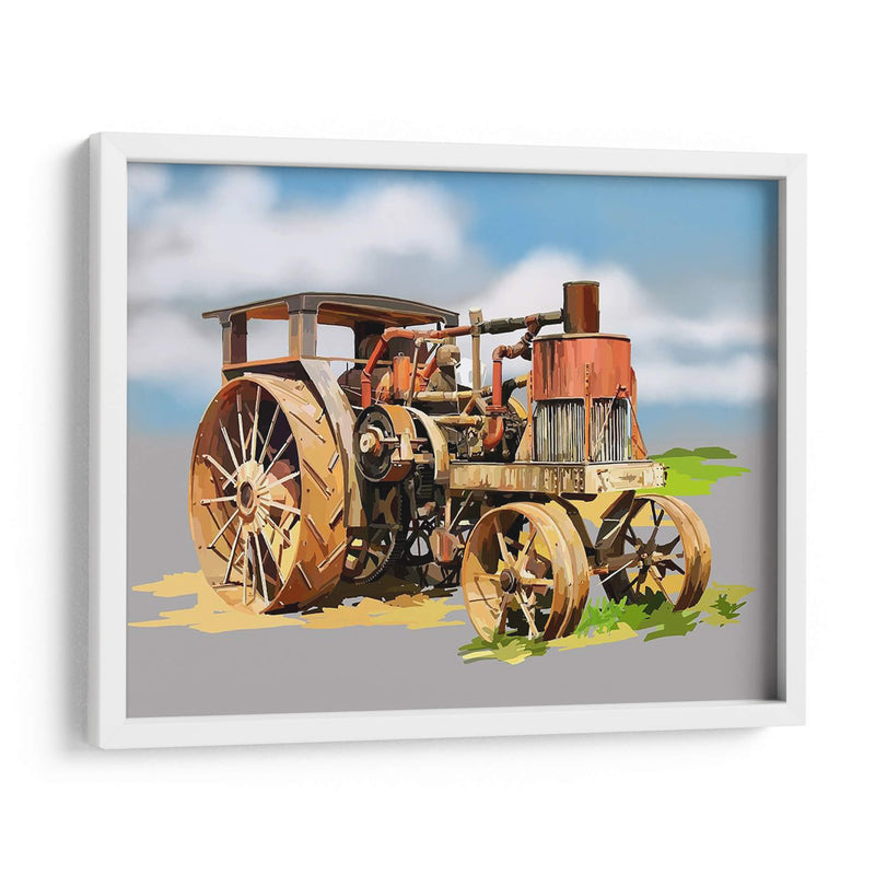 Tractor Vintage Xii - Emily Kalina | Cuadro decorativo de Canvas Lab