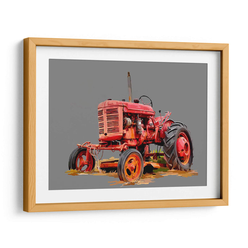 Tractor Vintage Xiii - Emily Kalina | Cuadro decorativo de Canvas Lab