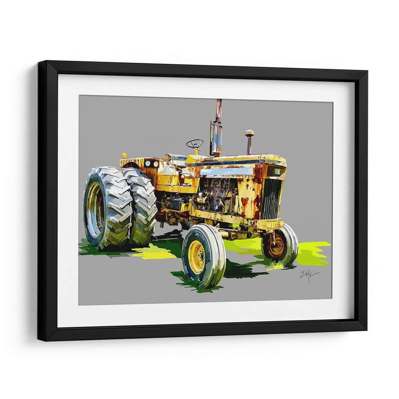 Tractor Vintage Xv - Emily Kalina | Cuadro decorativo de Canvas Lab