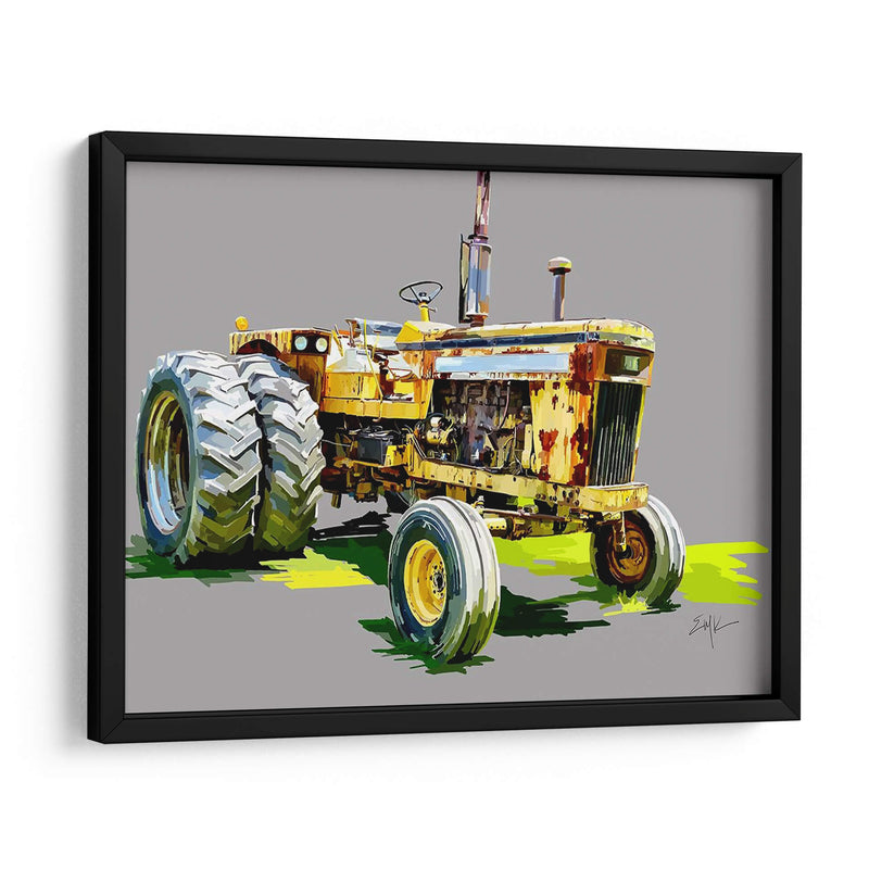 Tractor Vintage Xv - Emily Kalina | Cuadro decorativo de Canvas Lab