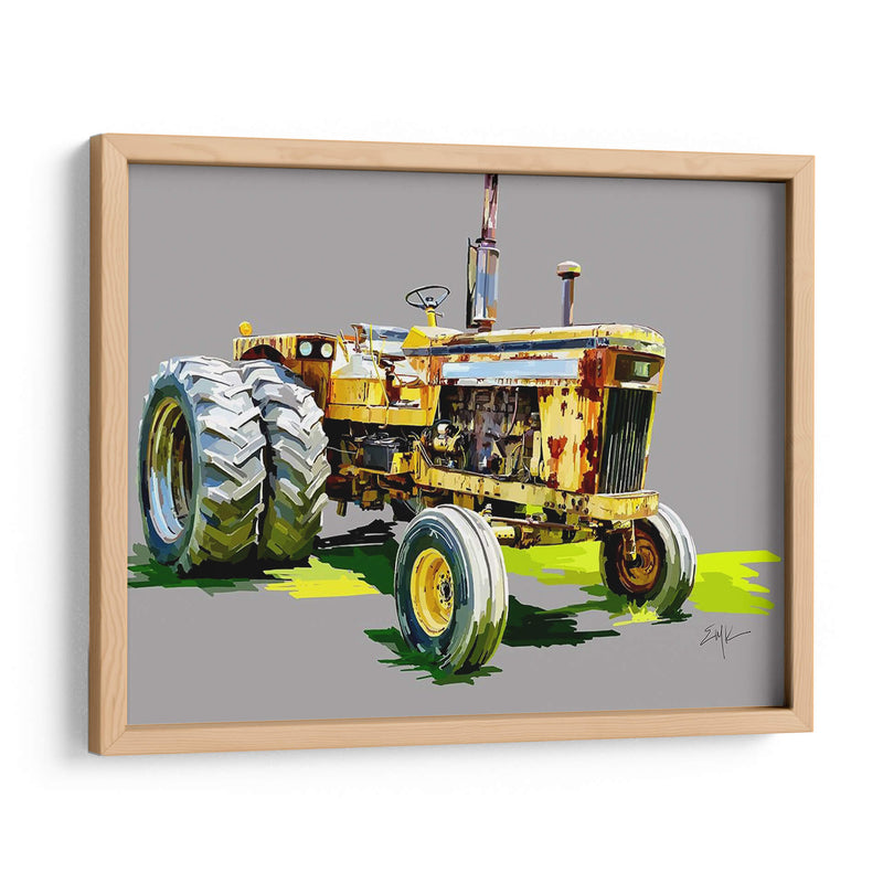 Tractor Vintage Xv - Emily Kalina | Cuadro decorativo de Canvas Lab