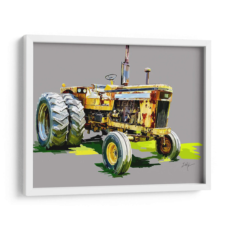 Tractor Vintage Xv - Emily Kalina | Cuadro decorativo de Canvas Lab