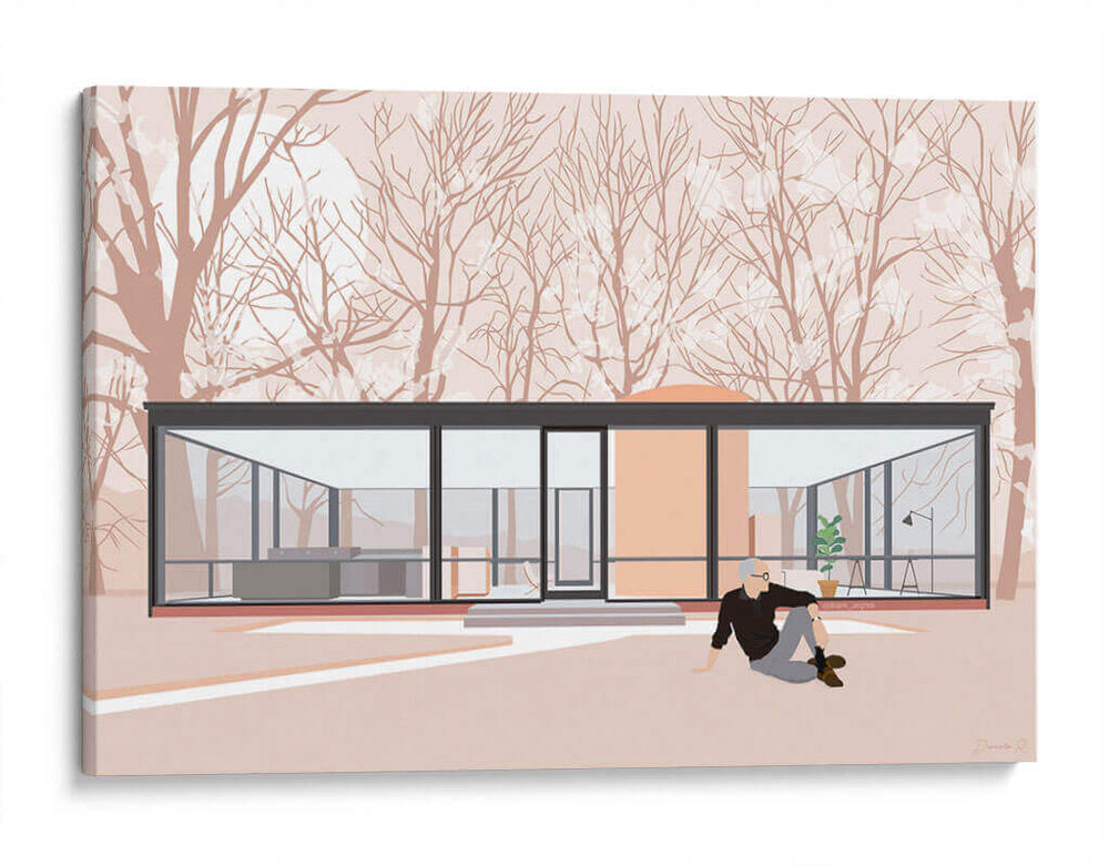 Glass House - DRAM | Cuadro decorativo de Canvas Lab