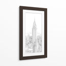 Vista Aérea De La Ciudad I - Ethan Harper | Cuadro decorativo de Canvas Lab