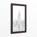 Vista Aérea De La Ciudad I - Ethan Harper | Cuadro decorativo de Canvas Lab