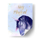 Universo Unicornio I - Grace Popp | Cuadro decorativo de Canvas Lab