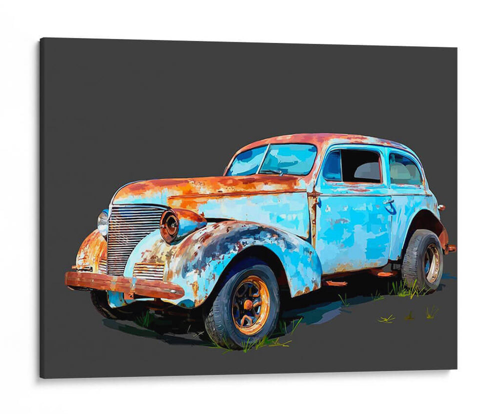 Coche Oxidado I - Emily Kalina | Cuadro decorativo de Canvas Lab