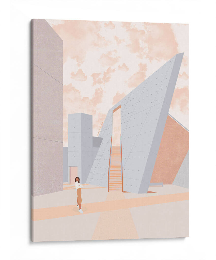 Monumento nacional del holocausto - DRAM | Cuadro decorativo de Canvas Lab