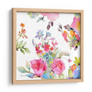 Composición De Flores De Acuarela I - Evelia Designs | Cuadro decorativo de Canvas Lab