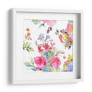 Composición De Flores De Acuarela I - Evelia Designs | Cuadro decorativo de Canvas Lab