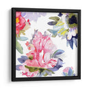 Composición De Flores De Acuarela Vii - Evelia Designs | Cuadro decorativo de Canvas Lab