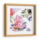 Composición De Flores De Acuarela Vii - Evelia Designs | Cuadro decorativo de Canvas Lab