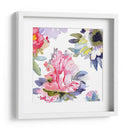 Composición De Flores De Acuarela Vii - Evelia Designs | Cuadro decorativo de Canvas Lab