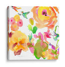 Composición De Flores De Acuarela Viii - Evelia Designs | Cuadro decorativo de Canvas Lab