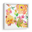 Composición De Flores De Acuarela Viii - Evelia Designs | Cuadro decorativo de Canvas Lab