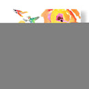 Composición De Flores De Acuarela Viii - Evelia Designs | Cuadro decorativo de Canvas Lab