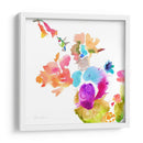 Composición De Flores De Acuarela Ix - Evelia Designs | Cuadro decorativo de Canvas Lab