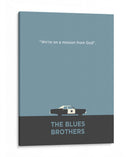 Blues Brothers - Rahma Projekt | Cuadro decorativo de Canvas Lab