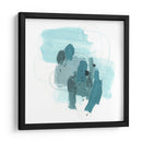 Aqua Stellar I - June Erica Vess | Cuadro decorativo de Canvas Lab